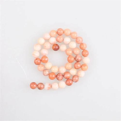 Natursteinperlen, Aventurin, rund, lose Perlen für Armbänder, Halsketten, Schmuckherstellung, 8 mm, 46 Perlen von Vsadsau