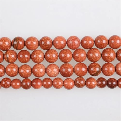 Natursteinperlen, Sandstein, rund, lose Perlen für Armbänder, Halsketten, Schmuckherstellung, Goldsandstein, 8 mm, 46 Perlen Natursteinperlen, Sandstein, rund, lose Perlen für Armbänder, Halsketten, Schmuckherstellung, Goldsandstein, 8 mm, 46 Perlen von Vsadsau