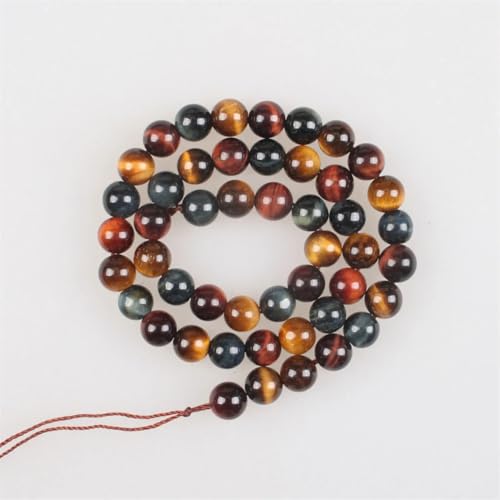 Natursteinperlen, buntes Tigerauge, rund, lose Perlen für Armbänder, Schmuckherstellung, 16 mm, 4–12 mm, 24 Perlen Natursteinperlen, buntes Tigerauge, rund, lose Perlen für Armbänder, Schmuckherstellung, 16 mm, 4–12 mm, 24 Perlen von Vsadsau