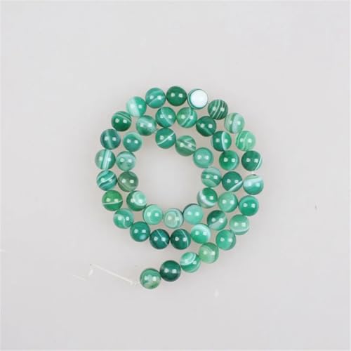 Natursteinperlen, gestreift, Achat, rund, lose Perlen für Armbänder, Halsketten, Schmuckherstellung, 12 mm, 31 Perlen Natursteinperlen, gestreift, Achat, rund, lose Perlen für Armbänder, Halsketten, Schmuckherstellung, 12 mm, 31 Perlen von Vsadsau