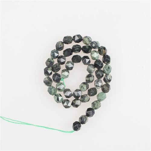 Natursteinperlen, groß, facettiert, Polarjade, lose Perlen für Armbänder, Halsketten, Schmuckherstellung, 10 mm, ca. 36 Perlen, 6–10 mm Natursteinperlen, groß, facettiert, Polarjade, lose Perlen für Armbänder, Halsketten, Schmuckherstellung, 10 mm, ca. 36 Perlen, 6–10 mm von Vsadsau