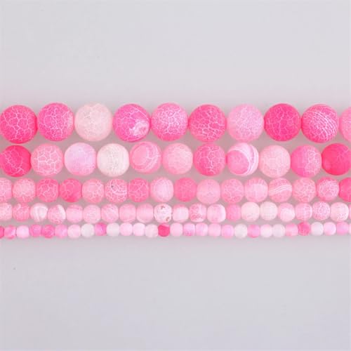 Natursteinperlen, verwitterter Achat, rund, lose Perlen für Armbänder, Halsketten, Schmuckherstellung, Weiß, 8 mm, 46 Perlen Natursteinperlen, verwitterter Achat, rund, lose Perlen für Armbänder, Halsketten, Schmuckherstellung, Weiß, 8 mm, 46 Perlen von Vsadsau