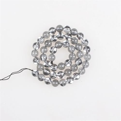 Perlen aus grauem Österreich-Mondstein, rund, lose Perlen für Armbänder, Halsketten, Schmuckherstellung, 8 mm, ca. 6 - 12 mm, 46 Perlen Perlen aus grauem Österreich-Mondstein, rund, lose Perlen für Armbänder, Halsketten, Schmuckherstellung, 8 mm, ca. 6 - 12 mm, 46 Perlen von Vsadsau