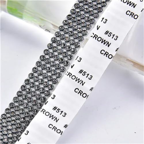 Strass-Bandierpistole, selbstklebend, zum Aufbügeln, 142 Reihen, 45 cm breit, selbstklebend, 1,2 m Strass-Bandierpistole, selbstklebend, zum Aufbügeln, 142 Reihen, 45 cm breit, selbstklebend, 1,2 m von Vsadsau