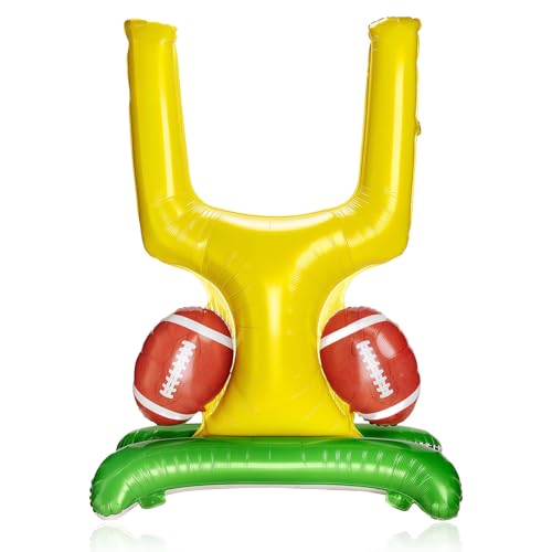Fußball-Partyzubehör, 150 cm, riesiges Torpfosten-Ballon-Set für Fußball, Geburtstag, Heckklappe, Party, Innen- und Außenbereich, Feiern und Dekorationssets Fußball-Partyzubehör, 150 cm, riesiges Torpfosten-Ballon-Set für Fußball, Geburtstag, Heckklappe, Party, Innen- und Außenbereich, Feiern und Dekorationssets von Vsdski