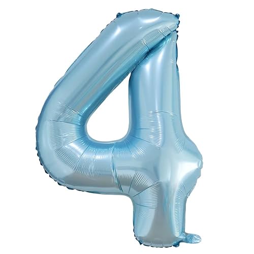 Vthoviwa 40 Zoll/18 Farbens Luftballon Zahlen 4 Perlblau, Luftballon 4. Geburtstag Foil Ballon, 0123456789,10-19,20-25,30,40,50,60,70,80,90, Folienballon 4 Party Dekoration Helium Unterstützen Vthoviwa 40 Zoll/18 Farbens Luftballon Zahlen 4 Perlblau, Luftballon 4. Geburtstag Foil Ballon, 0123456789,10-19,20-25,30,40,50,60,70,80,90, Folienballon 4 Party Dekoration Helium Unterstützen von Vthoviwa