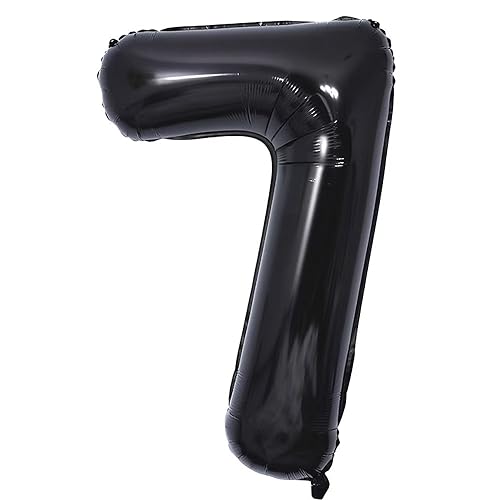 Vthoviwa 40 Zoll/18 Farbens Luftballon Zahlen 7 Schwarz, Luftballon 7. Geburtstag Foil Ballon, 0123456789,10-19,20-25,30,40,50,60,70,80,90, Folienballon 7 Party Dekoration Helium Unterstützen Vthoviwa 40 Zoll/18 Farbens Luftballon Zahlen 7 Schwarz, Luftballon 7. Geburtstag Foil Ballon, 0123456789,10-19,20-25,30,40,50,60,70,80,90, Folienballon 7 Party Dekoration Helium Unterstützen von Vthoviwa
