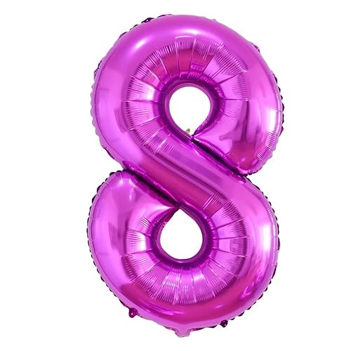 Vthoviwa 40 Zoll/18 Farbens Luftballon Zahlen 8 Rosarot, Luftballon 8. Geburtstag Foil Ballon, 0123456789,10-19,20-25,30,40,50,60,70,80,90, Folienballon 8 Party Dekoration Helium Unterstützen Vthoviwa 40 Zoll/18 Farbens Luftballon Zahlen 8 Rosarot, Luftballon 8. Geburtstag Foil Ballon, 0123456789,10-19,20-25,30,40,50,60,70,80,90, Folienballon 8 Party Dekoration Helium Unterstützen von Vthoviwa
