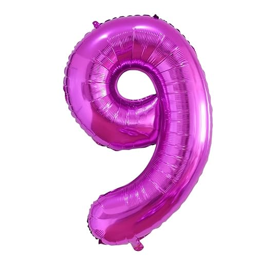 Vthoviwa 40 Zoll/18 Farbens Luftballon Zahlen 9 Rosarot, Luftballon 9. Geburtstag Foil Ballon, 0123456789,10-19,20-25,30,40,50,60,70,80,90, Folienballon 9 Party Dekoration Helium Unterstützen Vthoviwa 40 Zoll/18 Farbens Luftballon Zahlen 9 Rosarot, Luftballon 9. Geburtstag Foil Ballon, 0123456789,10-19,20-25,30,40,50,60,70,80,90, Folienballon 9 Party Dekoration Helium Unterstützen von Vthoviwa