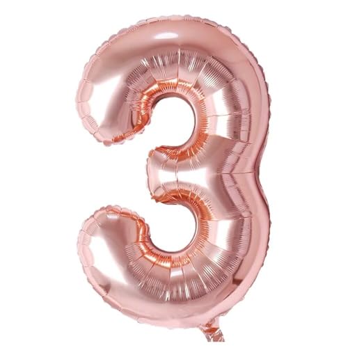 Vthoviwa 40 Zoll Luftballon Geburstag 3 Rosegolden, Luftballon 3. Geburtstag Foil Ballon, 0123456789,10-19,20-25,30,40,50,60,70,80,90, Folienballon 3 Party Dekoration Helium Unterstützen Vthoviwa 40 Zoll Luftballon Geburstag 3 Rosegolden, Luftballon 3. Geburtstag Foil Ballon, 0123456789,10-19,20-25,30,40,50,60,70,80,90, Folienballon 3 Party Dekoration Helium Unterstützen von Vthoviwa