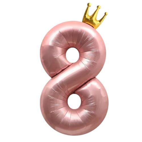 Vthoviwa Luftballon Zahlen 8 Rosa, Luftballon 8. Geburtstag Foil Ballon, 0123456789,Folienballon 8 Party Dekoration Helium Unterstützen Vthoviwa Luftballon Zahlen 8 Rosa, Luftballon 8. Geburtstag Foil Ballon, 0123456789,Folienballon 8 Party Dekoration Helium Unterstützen von Vthoviwa