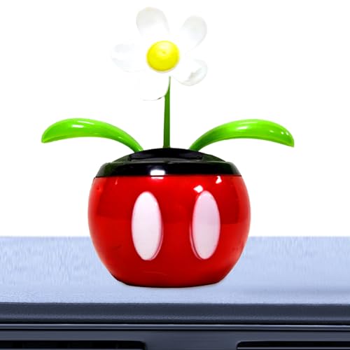Vuggdt Solarbetriebene Schaukelblumen-Auto-Figuren, Auto-Innenzubehör, lustige Tischdekoration, Heimdekoration für Garten, Innenbereich, Schlafzimmer, Innenhof, Wohnzimmer Vuggdt Solarbetriebene Schaukelblumen-Auto-Figuren, Auto-Innenzubehör, lustige Tischdekoration, Heimdekoration für Garten, Innenbereich, Schlafzimmer, Innenhof, Wohnzimmer von Vuggdt