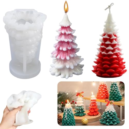 Kerzen Gießform,Weihnachtsbaum Kerzengießform Epoxy-Formen Weihnacht DIY Silikonform 3D Weihnachtsbaum Kerzengießform Silikon Kerzenformen Für DIY Duftkerze, Weihnachten Handwerk Ornamente Kerzen Gießform,Weihnachtsbaum Kerzengießform Epoxy-Formen Weihnacht DIY Silikonform 3D Weihnachtsbaum Kerzengießform Silikon Kerzenformen Für DIY Duftkerze, Weihnachten Handwerk Ornamente von Vulevirtue