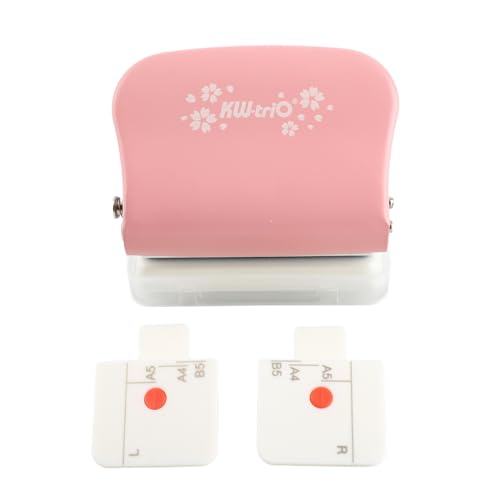 Pinke kleine Multilochstanze, 99H9 Locher, 26Loch/A4 30Loch/B5 20Loch Papier/A5 Loseblatt Manuelle Stanzmaschine Pinke kleine Multilochstanze, 99H9 Locher, 26Loch/A4 30Loch/B5 20Loch Papier/A5 Loseblatt Manuelle Stanzmaschine von Vvikizy