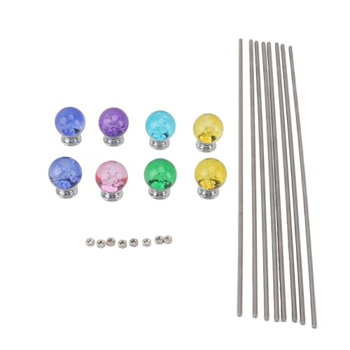 8Pcs DIY Garten Perlen Pfähle, Fairy Wand Pfähle Kit mit Kristall, Fairy Wand Garten Plug Bead Kits, mit Kristall Stopper Top Beadable, für Frühling Sommer Urlaub im Freien Dekorationen 8Pcs DIY Garten Perlen Pfähle, Fairy Wand Pfähle Kit mit Kristall, Fairy Wand Garten Plug Bead Kits, mit Kristall Stopper Top Beadable, für Frühling Sommer Urlaub im Freien Dekorationen von Vvikizy