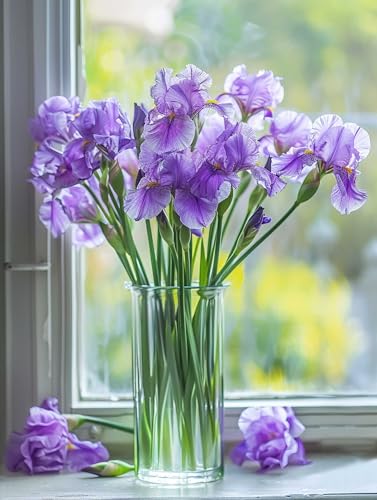 Colorful Flowers Colorful Flower Counted Cross Stitch Kits 11CT 40x50cm（15.75 * 19.69in） Cross-Stitch Patterns Dimensions Needlecrafts Embroidery Kits Arts and Crafts von VwrxnchCoatx