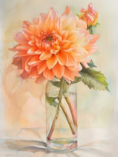 Colorful Flowers Colorful Flower Counted Cross Stitch Kits 11CT 40x50cm（15.75 * 19.69in） Cross-Stitch Patterns Dimensions Needlecrafts Embroidery Kits Arts and Crafts von VwrxnchCoatx