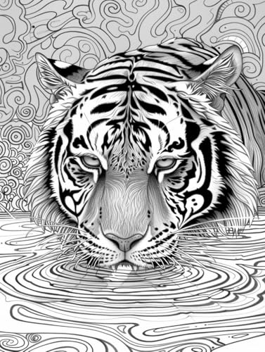 VwrxnchCoatx Kreuzstich Stickpackung Tiger,11CT Sticken Set Erwachsene Kreuzstich,DIY Stickbilder Vorgedruckt Kreuzstich für Anfänger Home Decor 40x50cm VwrxnchCoatx Kreuzstich Stickpackung Tiger,11CT Sticken Set Erwachsene Kreuzstich,DIY Stickbilder Vorgedruckt Kreuzstich für Anfänger Home Decor 40x50cm von VwrxnchCoatx
