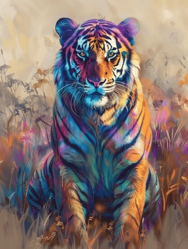 VwrxnchCoatx Kreuzstich Stickpackung Tiger,11CT Sticken Set Erwachsene Kreuzstich,DIY Stickbilder Vorgedruckt Kreuzstich für Anfänger Home Decor 40x50cm VwrxnchCoatx Kreuzstich Stickpackung Tiger,11CT Sticken Set Erwachsene Kreuzstich,DIY Stickbilder Vorgedruckt Kreuzstich für Anfänger Home Decor 40x50cm von VwrxnchCoatx