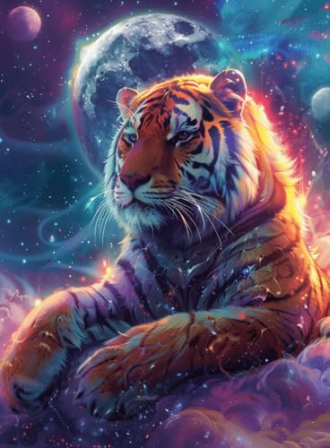 VwrxnchCoatx Kreuzstich Stickpackung Tiger,11CT Sticken Set Erwachsene Kreuzstich,DIY Stickbilder Vorgedruckt Kreuzstich für Anfänger Home Decor 40x50cm VwrxnchCoatx Kreuzstich Stickpackung Tiger,11CT Sticken Set Erwachsene Kreuzstich,DIY Stickbilder Vorgedruckt Kreuzstich für Anfänger Home Decor 40x50cm von VwrxnchCoatx