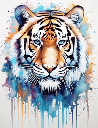 VwrxnchCoatx Kreuzstich Stickpackung Tiger,11CT Sticken Set Erwachsene Kreuzstich,DIY Stickbilder Vorgedruckt Kreuzstich für Anfänger Home Decor 40x50cm VwrxnchCoatx Kreuzstich Stickpackung Tiger,11CT Sticken Set Erwachsene Kreuzstich,DIY Stickbilder Vorgedruckt Kreuzstich für Anfänger Home Decor 40x50cm von VwrxnchCoatx