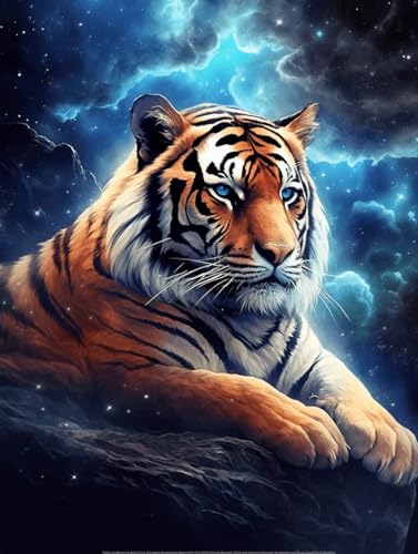 VwrxnchCoatx Kreuzstich Stickpackung Tiger,11CT Sticken Set Erwachsene Kreuzstich,DIY Stickbilder Vorgedruckt Kreuzstich für Anfänger Home Decor 40x50cm VwrxnchCoatx Kreuzstich Stickpackung Tiger,11CT Sticken Set Erwachsene Kreuzstich,DIY Stickbilder Vorgedruckt Kreuzstich für Anfänger Home Decor 40x50cm von VwrxnchCoatx