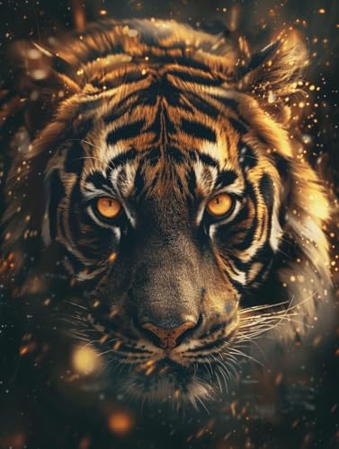 VwrxnchCoatx Kreuzstich Stickpackung Tiger,11CT Sticken Set Erwachsene Kreuzstich,DIY Stickbilder Vorgedruckt Kreuzstich für Anfänger Home Decor 40x50cm VwrxnchCoatx Kreuzstich Stickpackung Tiger,11CT Sticken Set Erwachsene Kreuzstich,DIY Stickbilder Vorgedruckt Kreuzstich für Anfänger Home Decor 40x50cm von VwrxnchCoatx