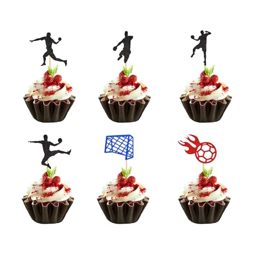 Vxcbad 30 StüCk Handball Cupcake Topper Handball Zubehör Cupcake Deko Tortendeko Tortenaufsatz für Geburtstag Sport Party Dekoration Vxcbad 30 StüCk Handball Cupcake Topper Handball Zubehör Cupcake Deko Tortendeko Tortenaufsatz für Geburtstag Sport Party Dekoration von Vxcbad