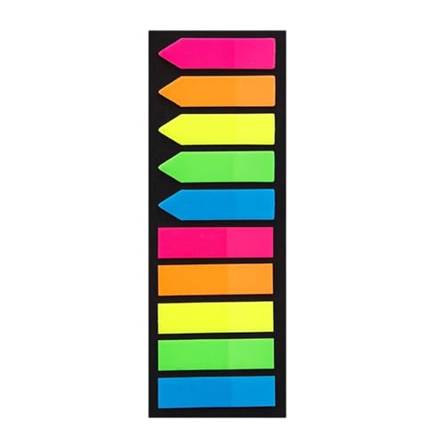 100/120 Stück farbige PET-Etiketten, repositionierbar, beschreibbar, Haftnotizen, Buch-Seitenmarker für Ordner, Tagebuch, Planer, tragbare Büro-Klebenotizen 100/120 Stück farbige PET-Etiketten, repositionierbar, beschreibbar, Haftnotizen, Buch-Seitenmarker für Ordner, Tagebuch, Planer, tragbare Büro-Klebenotizen von Vynetra