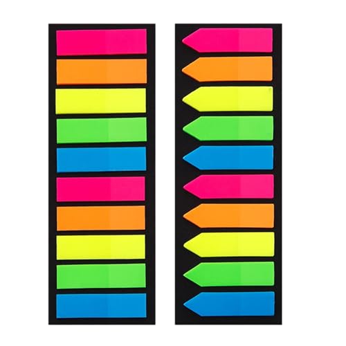 100/120 Stück farbige PET-Etiketten, repositionierbar, beschreibbar, Haftnotizen, Buch-Seitenmarker für Ordner, Tagebuch, Planer, tragbare Büro-Klebenotizen 100/120 Stück farbige PET-Etiketten, repositionierbar, beschreibbar, Haftnotizen, Buch-Seitenmarker für Ordner, Tagebuch, Planer, tragbare Büro-Klebenotizen von Vynetra