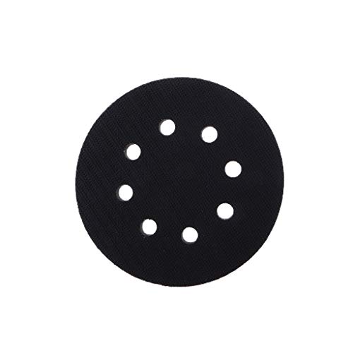 12,7 cm (5 Zoll), 8 Löcher, weiche Schwamm-Schnittstelle, Klett-Schleifpads, Trägerplatte für Schleifer, Polieren, Schleifen, Winkelschleifer, Zubehör, Metallbohrung, Drehhobel, Power-Holzwand von Vynetra