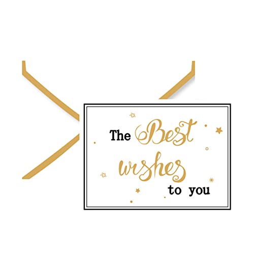 20 x Dankeskarten, Bronzing For Wish Blessing, Karte mit Umschlag, Valentinstag 20 x Dankeskarten, Bronzing For Wish Blessing, Karte mit Umschlag, Valentinstag von Vynetra