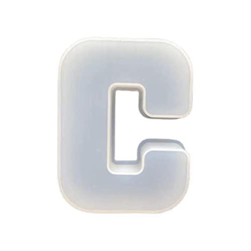 26 englische Silikonform Buchstaben-Harzform Buchstaben-Heimdekoration für kreative handgefertigte Juwelier-Silikonformen für Epoxidharz von Vynetra