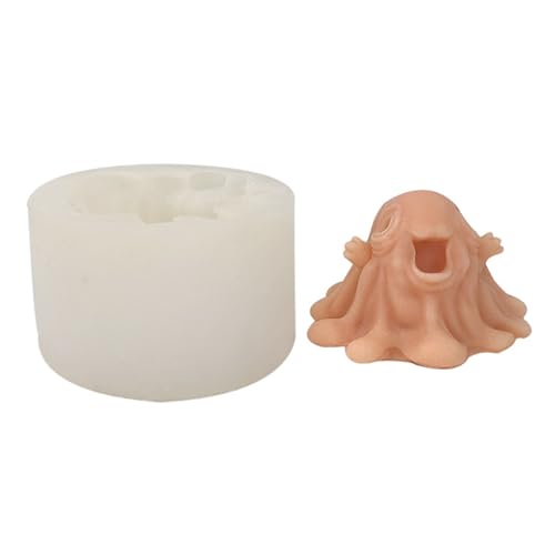 3D-Geisterformen, Silikonformen, Halloween-Formen, duftende Gießformen für Halloween-Dekorationen 3D-Geisterformen, Silikonformen, Halloween-Formen, duftende Gießformen für Halloween-Dekorationen von Vynetra