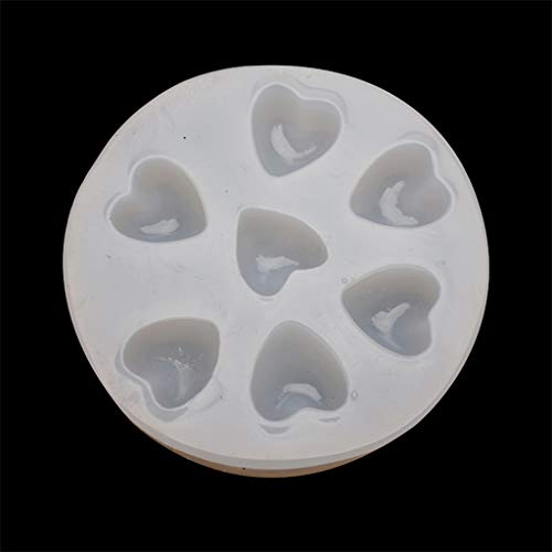 3D-Herzform mit Anhänger, Epoxidharz, Silikonform, Schmuckherstellung, Herz, Seife, Wachs, Schokoladenformen, Bastelwerkzeuge 3D-Herzform mit Anhänger, Epoxidharz, Silikonform, Schmuckherstellung, Herz, Seife, Wachs, Schokoladenformen, Bastelwerkzeuge von Vynetra