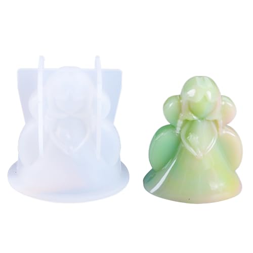 3D-Silikonform mit Kristallen, Weihnachtspuppe, Ornament, geeignet für Epoxidharz, Schmuckherstellung, Heimdekoration 3D-Silikonform mit Kristallen, Weihnachtspuppe, Ornament, geeignet für Epoxidharz, Schmuckherstellung, Heimdekoration von Vynetra