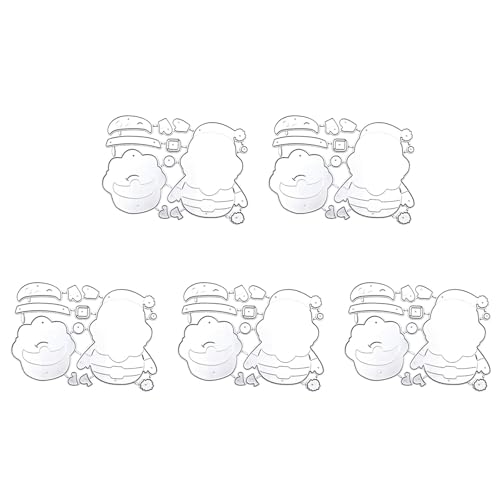 5 x Weihnachts-Stanzformen aus Karbonstahl, Schablonen für Feiertage, Kartenherstellung, Scrapbooking, Verzierung 5 x Weihnachts-Stanzformen aus Karbonstahl, Schablonen für Feiertage, Kartenherstellung, Scrapbooking, Verzierung von Vynetra