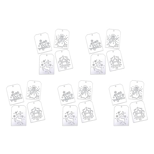 5 x Weihnachts-Stanzformen aus Karbonstahl, Schablonen für Feiertage, Kartenherstellung, Scrapbooking, Verzierung 5 x Weihnachts-Stanzformen aus Karbonstahl, Schablonen für Feiertage, Kartenherstellung, Scrapbooking, Verzierung von Vynetra