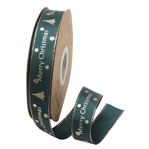 9,4 m langes Weihnachts-Geschenkband, exquisite Schleifen, Band für Weihnachten, Hochzeit, Blumen, Backbeutel, Verpackung von Vynetra