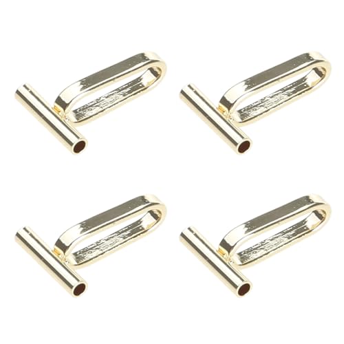 Broschenkonverter, Kupferstift auf Anhänger, Konverter zum Wechseln von Broschen, Pins zu Anhängerschmuck, Zubehör und Komponenten, 4 Stück von Vynetra