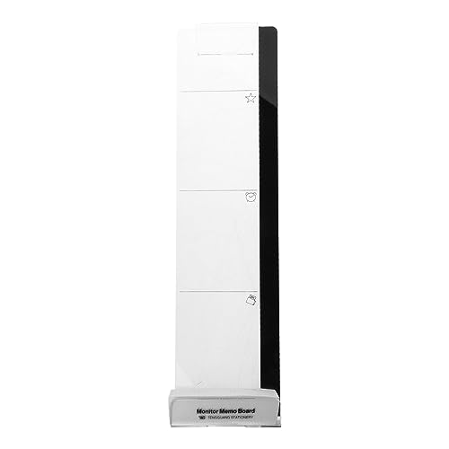 Computer-Monitor-Nachrichtenbrett, Bildschirm, Memoboard, Monitor-Memoboard, obere Halterung, Monitor, Haftnotizen, Nachrichtenfeld Computer-Monitor-Nachrichtenbrett, Bildschirm, Memoboard, Monitor-Memoboard, obere Halterung, Monitor, Haftnotizen, Nachrichtenfeld von Vynetra