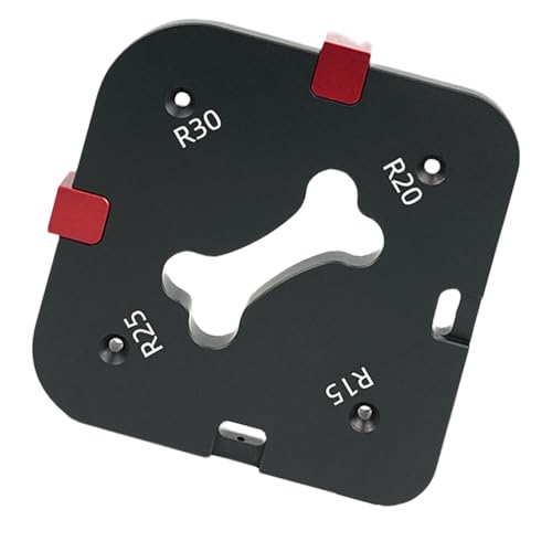 Eckvorlagen für Oberfräsen für Holzbearbeitungsprojekte, Aluminiumkonstruktion, verschiedene Radius-Optionen Eckvorlagen für Oberfräsen für Holzbearbeitungsprojekte, Aluminiumkonstruktion, verschiedene Radius-Optionen von Vynetra