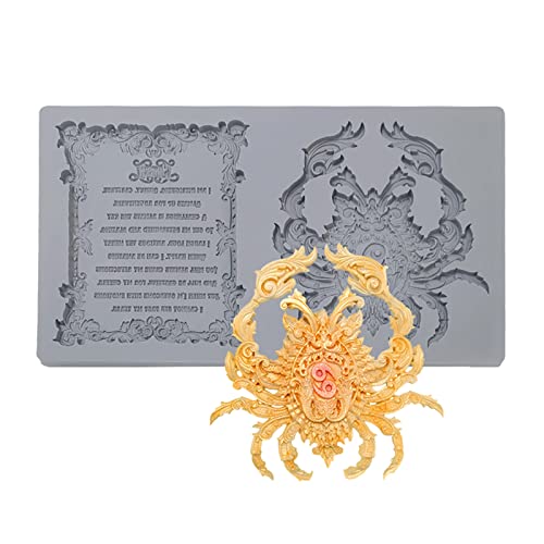 Fondantformen, Schokoladenformen, Süßigkeitenform, Silikon, 4 verschiedene Formen von Vynetra