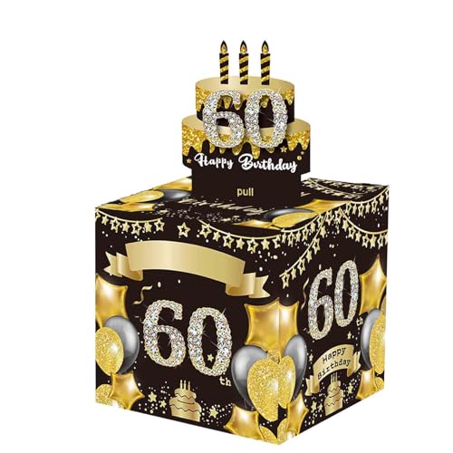 Geburtstags-Geldkassette mit "Happy Birthday"-Karte und Dekoration, handgefertigt, herausziehbar, interaktives Partyspiel, Teenager-Geburtstag Geburtstags-Geldkassette mit "Happy Birthday"-Karte und Dekoration, handgefertigt, herausziehbar, interaktives Partyspiel, Teenager-Geburtstag von Vynetra