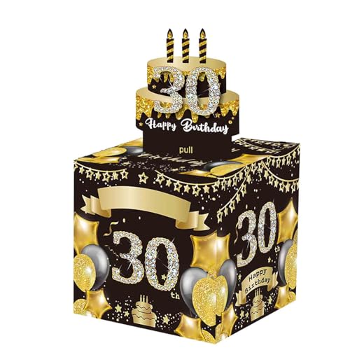 Geburtstags-Geldkassette mit "Happy Birthday"-Karte und Dekoration, handgefertigt, herausziehbar, interaktives Partyspiel, Teenager-Geburtstag Geburtstags-Geldkassette mit "Happy Birthday"-Karte und Dekoration, handgefertigt, herausziehbar, interaktives Partyspiel, Teenager-Geburtstag von Vynetra