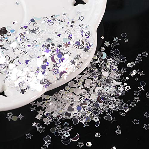Kristall-Pailletten, Epoxidharz-Formfüller, Nägel, Kunstdekorationen, Nägel, Pailletten, Handwerk, Schmuckherstellung, Füllung, Epoxidharz, Formfüllung von Vynetra