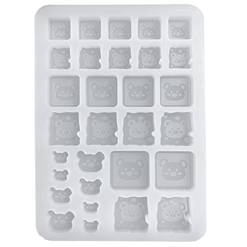 Little Bear Wachsgefüllte Silikonform Epoxidharz Gießform Anhänger Schlüsselanhänger Dekoration Handwerk Herstellung Little Bear Wachsgefüllte Silikonform Epoxidharz Gießform Anhänger Schlüsselanhänger Dekoration Handwerk Herstellung von Vynetra