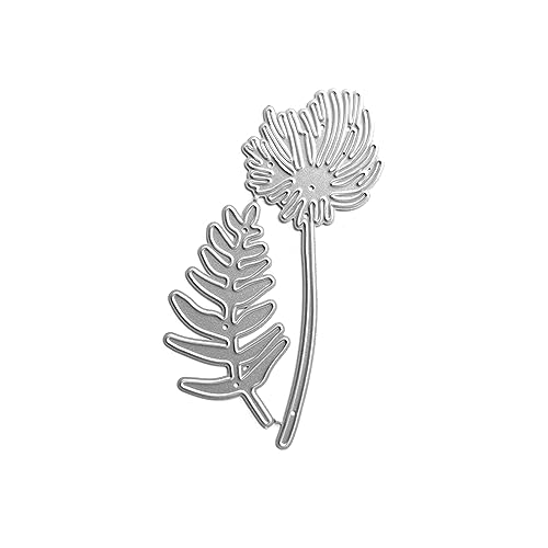 Metall-Stanzformen, Blatt-Blumen-Prägeschablone, Stanzformen für Kartenherstellung, Scrapbooking, Papierbastelvorlage, handgefertigt von Vynetra