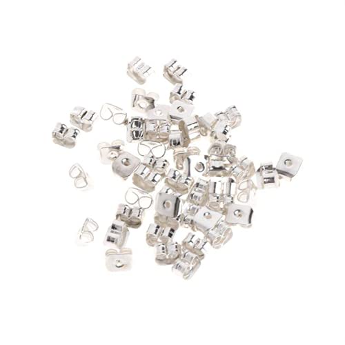 Metall für Schmetterlings-Ohrstecker, Ohrring-Verschlüsse, Ersatzpfosten, Ohrring-Verschlüsse, sichere Ohrstecker, Locki-Blumenanhänger, Bulk von Vynetra
