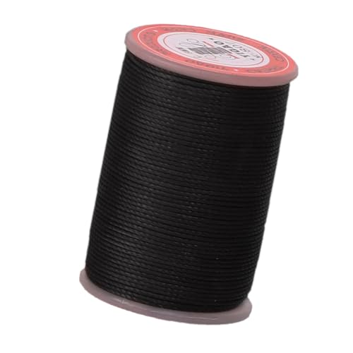 Polyester-Nähgarn für Handnähte, 0,55 mm, rund, gewachst, Perlenschnüre für Schmuckherstellung, 120 m/Rolle Polyester-Nähgarn für Handnähte, 0,55 mm, rund, gewachst, Perlenschnüre für Schmuckherstellung, 120 m/Rolle von Vynetra